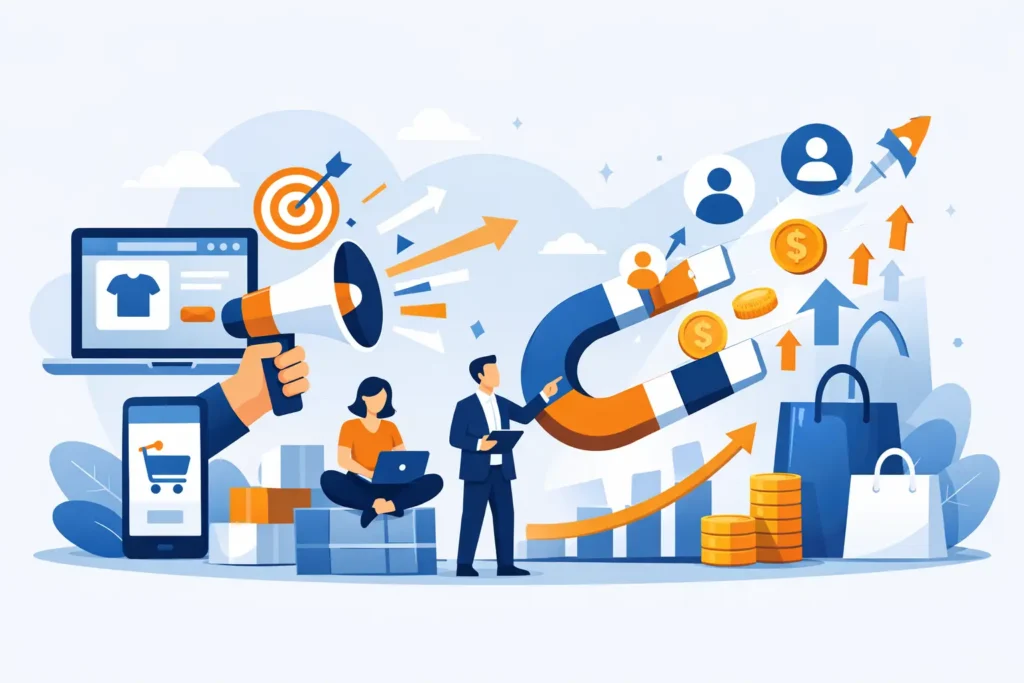 Acquisition marketing para ecommerce que escala
